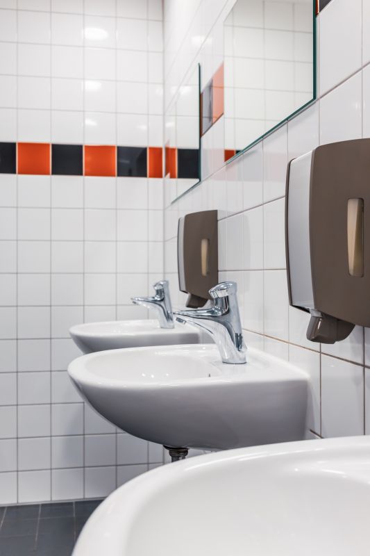 Commercial Toilet Installation detail